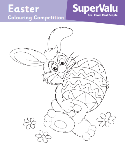 easter colouring competition 2018